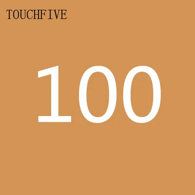 100 1 шт. TouchFive на выбор, 168 цветов, маркеры для эскизов, маркеры на спиртовой основе, набор цветных маркеров, товары для рукоделия, ручка для школы - Цвет: 100