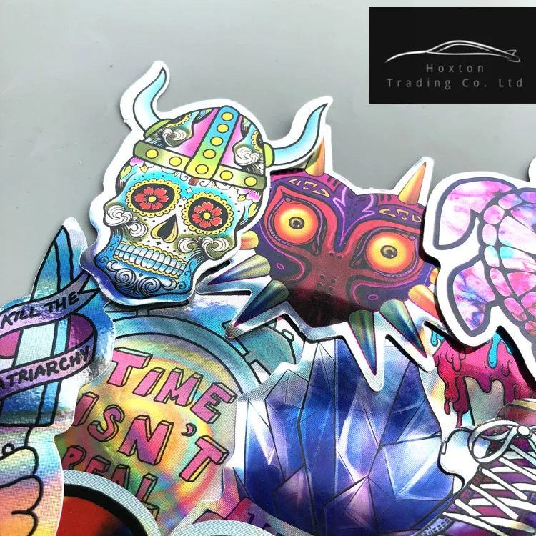 21pcs Colorful style Flamingo Fantastic stickers skateboard decal Notebook trolley case backpack Table PVC car DIY Cool sticker |