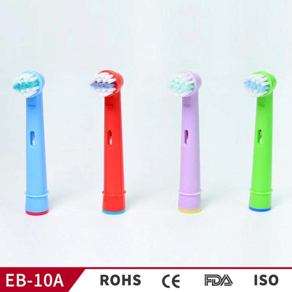 4 шт. упак. сменные головки для детской электрической зубной щетки Oral-B