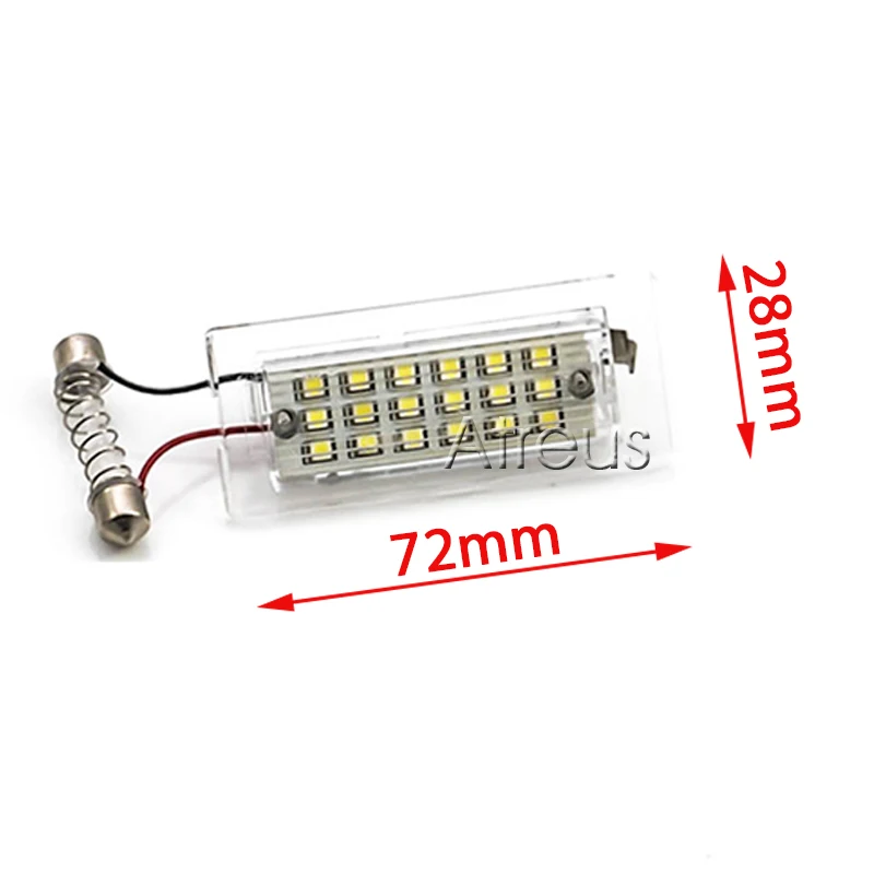 Atreus Автомобильный светодиодный номерной знак Lights12V для BMW X5 E53 X3 E83 аксессуары 2X