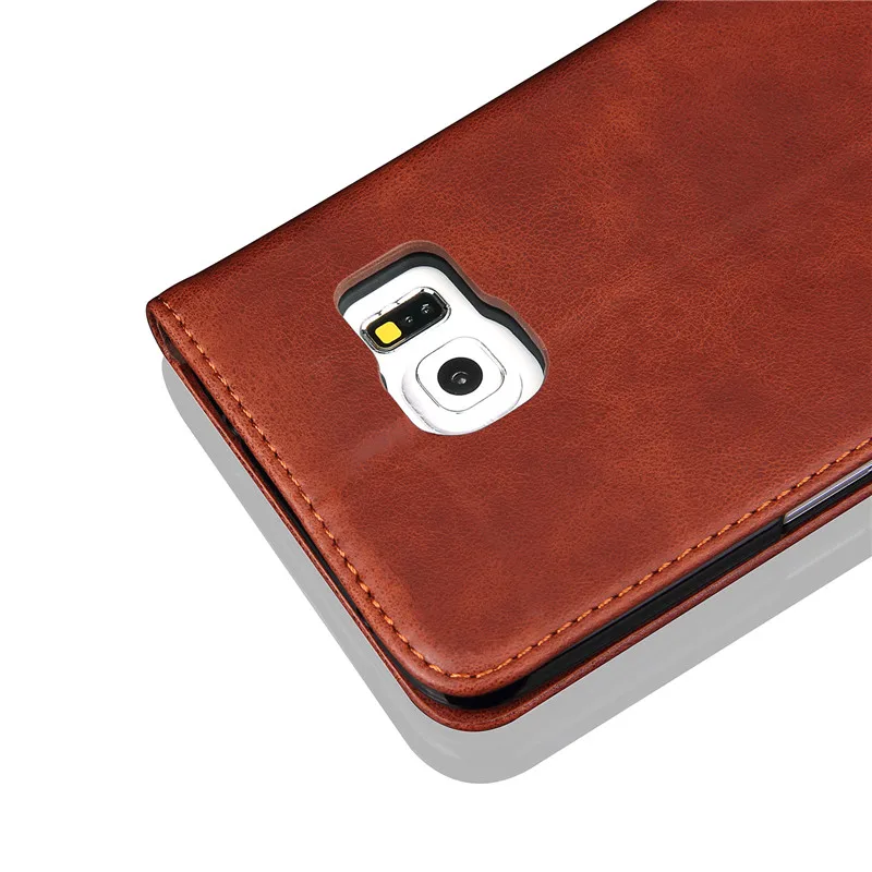 Роскошный Ретро-кошелек FTAIDKJ Crazy Horse чехол-книжка с подставкой для Samsung Galaxy S7 Edge S8 S9