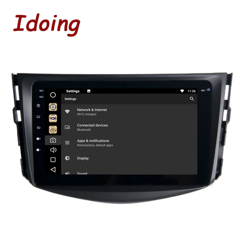 Idoing 2Din 8 &quotАвтомобильный gps плеер Android8.0/7 1 для Toyota RAV4 09 12 ядерный 4 Гб ОЗУ 32 ПЗУ Авто