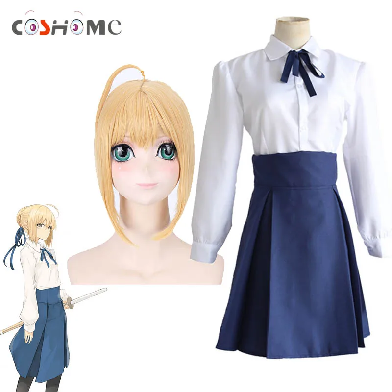 Карнавальный костюм Coshome Fate Stay Night Saber моряка для женщин Хэллоуина|saber cosplay|dress