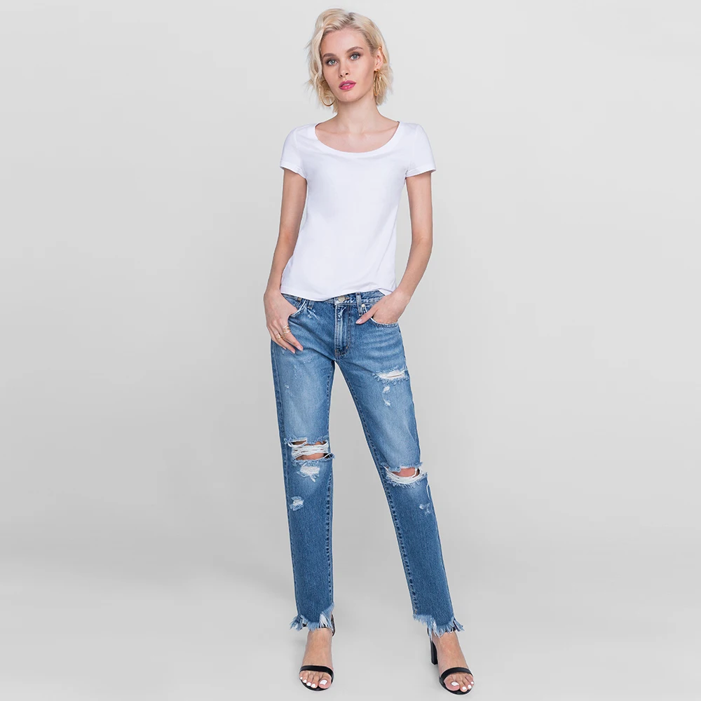 Джинсы Gloria Jeans женские рваные GJN010120| |