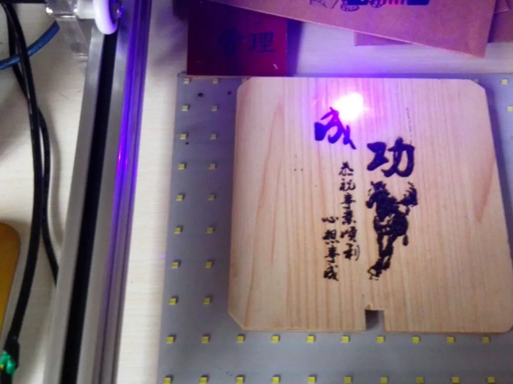 Гравировальный станок ZONESUN лазерный топор 2500 нм МВт настольный мини гравер