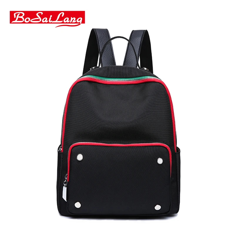 Для женщин рюкзак Водонепроницаемый нейлон леди Рюкзаки женский Повседневное