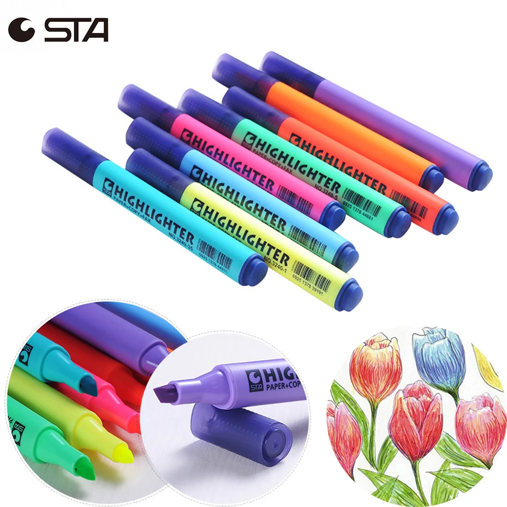 8 цветов художественный маркер ручка пигмент копические маркеры Рисование