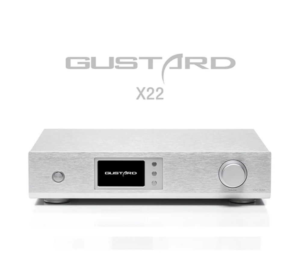 

GUSTARD DAC-X22 ES9038PRO I2S USB XMOS HiFi Music DAC PCM384K DSD512 SPDIF AES DOP DSD Decoder