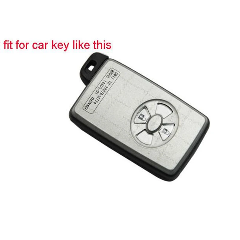 

ZAD Silicone RUBBER car key cover case set shell for toyota Avalon Yaris Hybrid Crown Reiz Corolla RAV4 Yaris remote key cover