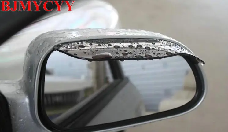 BJMYCYY Auto rearview mirror rain eyebrow decoration For BMW E46 E39 E60 E90 E36 F30 F10 F20 X5 E53 E30 E34 E92 M3 4 M R56 53 | Автомобили