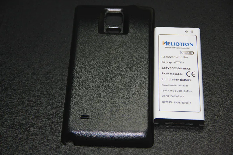 Note4 6440 мАч сменная батарея для телефона Samsung Galaxy Note 4 N910U N910 N910F N910H расширенная с