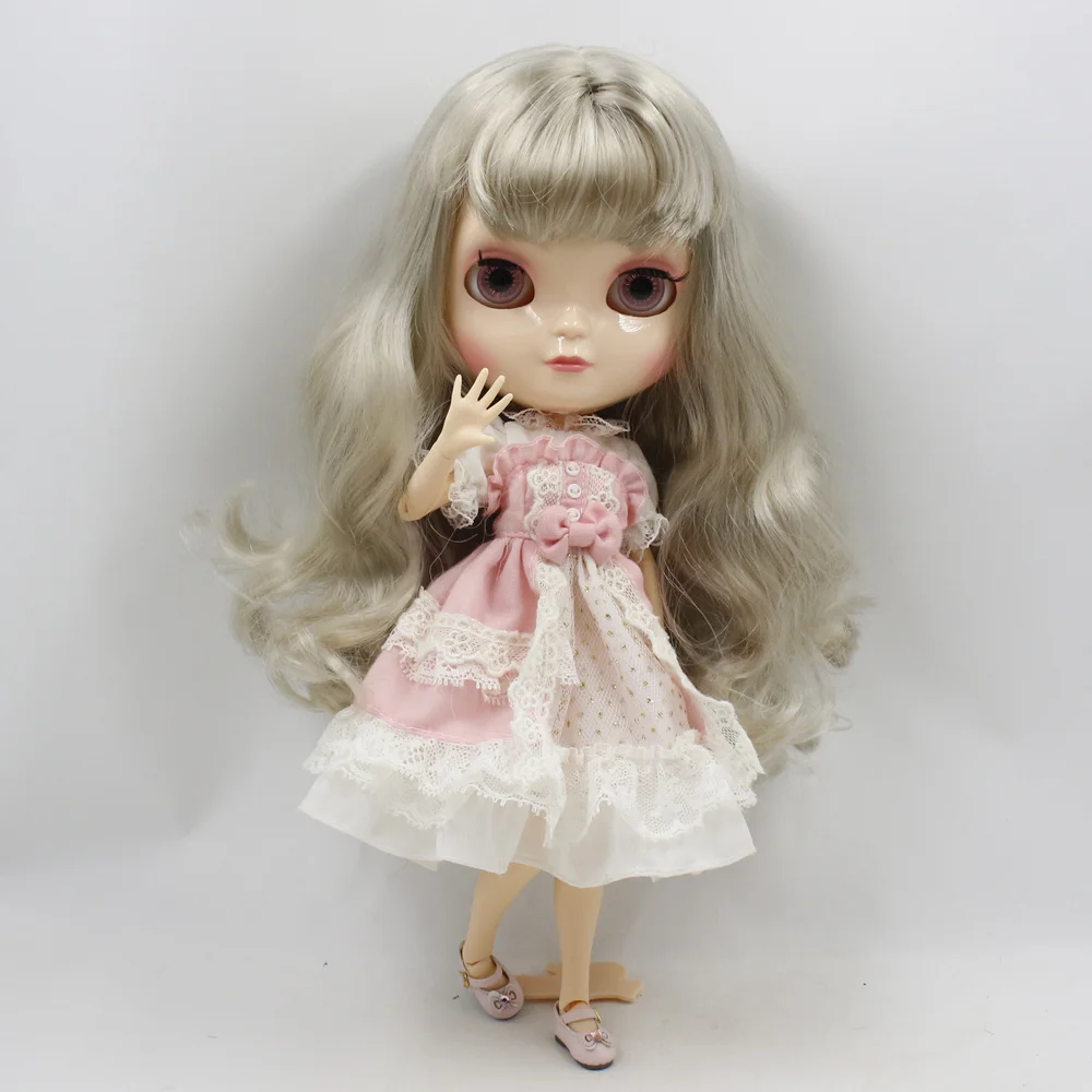 Кукла blyth icy licca body 230BL8800 Dream new cute curly hair joint 1/6 30 см Подарочная игрушка|Куклы| |
