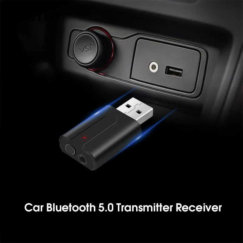 Беспроводной аудио ресивер KEBIDU с Bluetooth 5 0 стереозвук 3 мм AUX разъем USB-приемник мини
