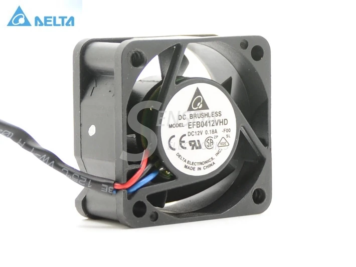 

Оптовая продажа, оригинал для delta EFB0412VHD 4020 12V 0.18A 3-P, три линии, инвертор, вентилятор охлаждения
