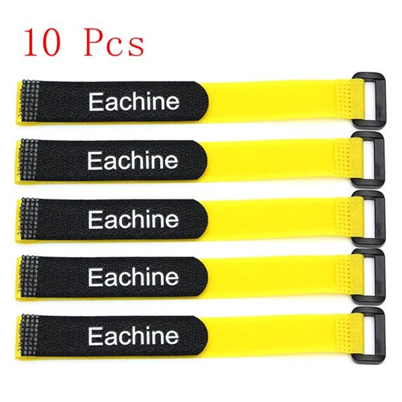 High Quality 10PCS 26cm Eachine Lipo Battery Tie Down Strap Black Blue Green Yellow Red | Игрушки и хобби