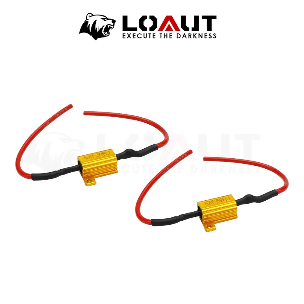 Светодиодный резистор 10W 10Ohm 25W 25Ohm 50W 6Ohm 8Ohm 39Ohm 100W указатели поворота