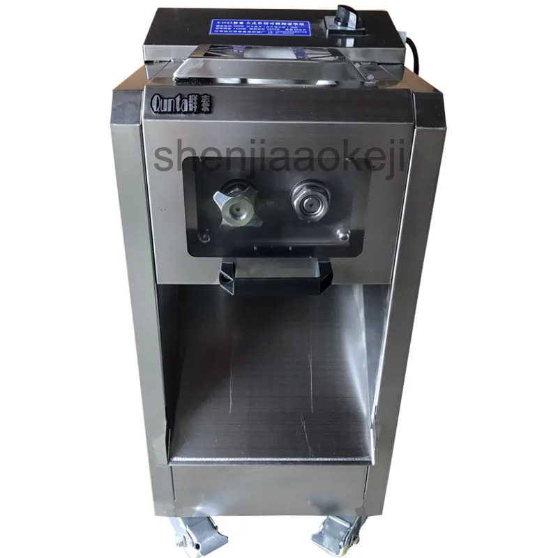 Коммерческая электрическая ломтерезка из нержавеющей стали бытовая машина для нарезки мяса электрическая режущая машина Съемная 300 кг/ч 2200W1pc