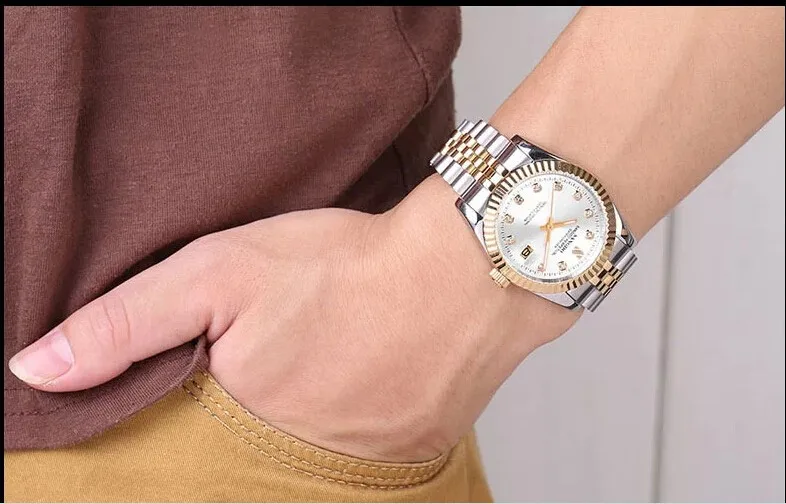 

37.5mm Sangdo Automatic Self-Wind movement Sapphire Crystal High quality Mechanical Wristwatches Men's watch 0043a