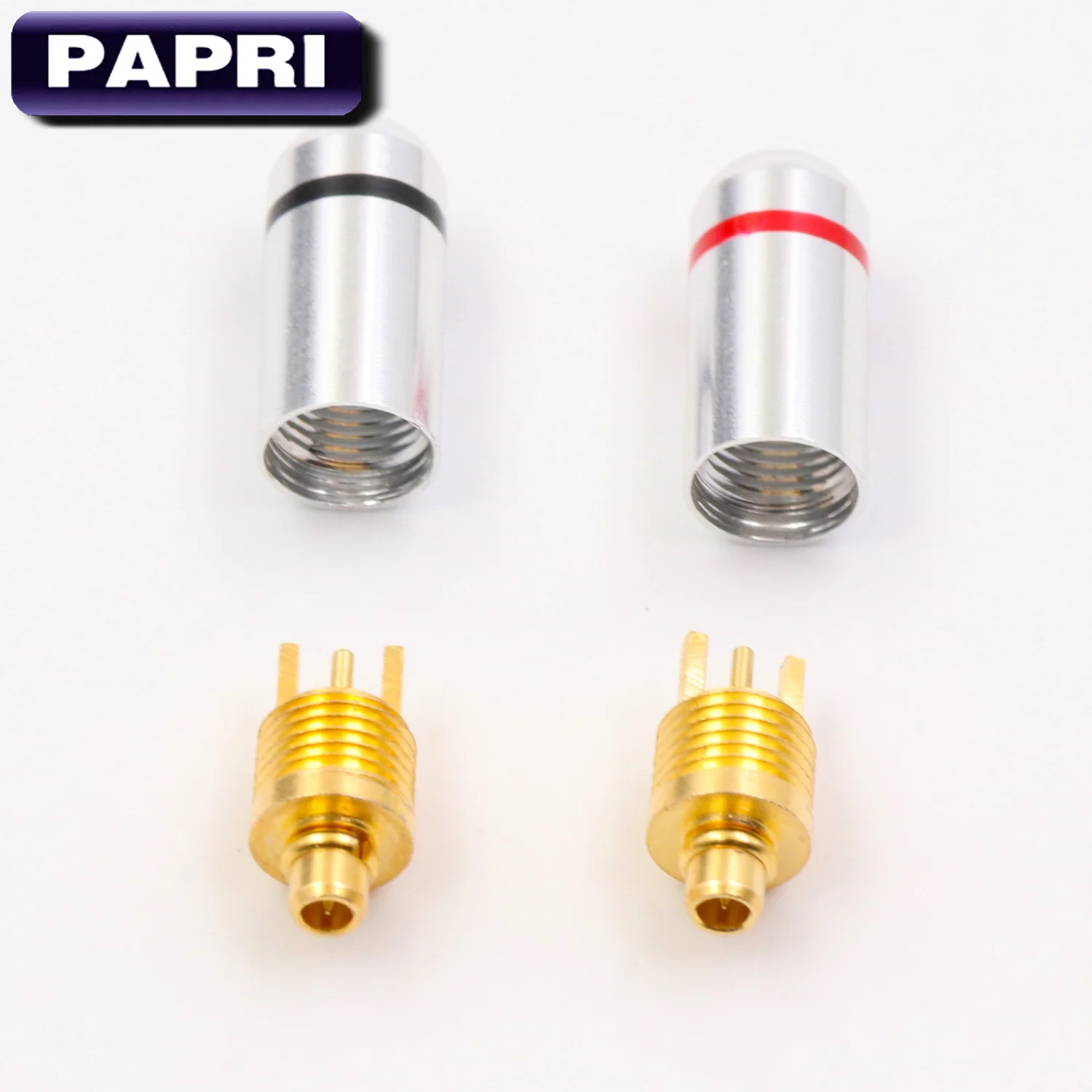PAPRI HiFi 0 78 мм/MMCX штепсельная Вилка для наушников разъем моно DIY Улучшенный с