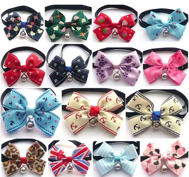 Галстук бабочка для домашних питомцев 10/20/50 шт.|cat bow|grooming bowscat bow tie |