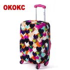 Чехол для багажника OKOKC, эластичный, пылезащитный, подходит для чемодана на колесиках 18-30 дюймов