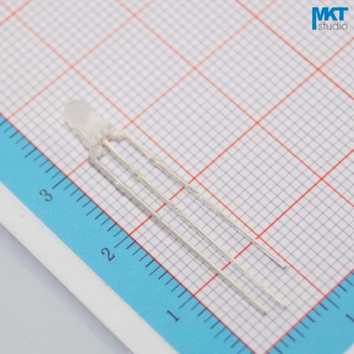

100Pcs Free Shipping Clear/Diffused 3mm Long Pins Through Hole Double LED Diode Red&Green Red&Blue Common Anode/Cathode