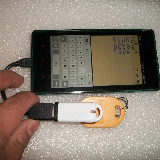 Считыватель RFID 13 56 МГц Mini USB M1 S50 ISO 14443A Поддержка Android IPAD для контроля доступа