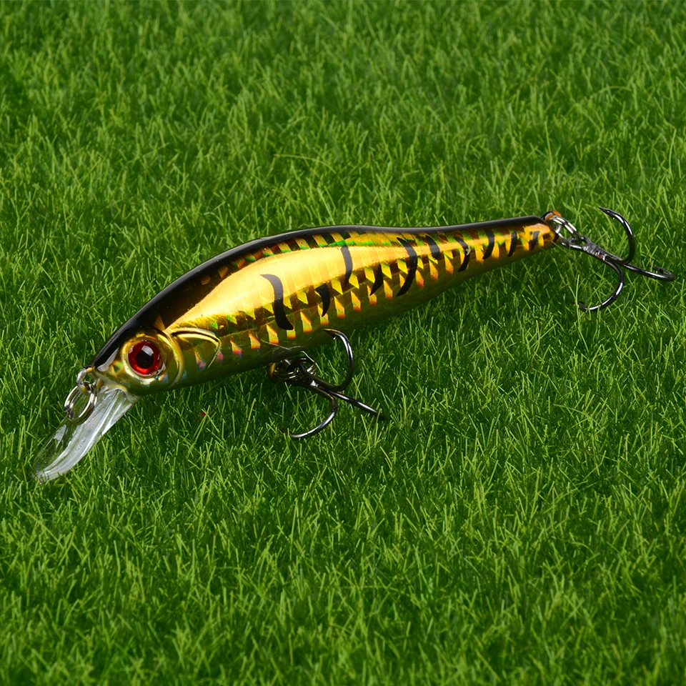 Погружная рыболовная приманка в виде гольяна 1 шт. для ловли окуня 9 5 см 11 г