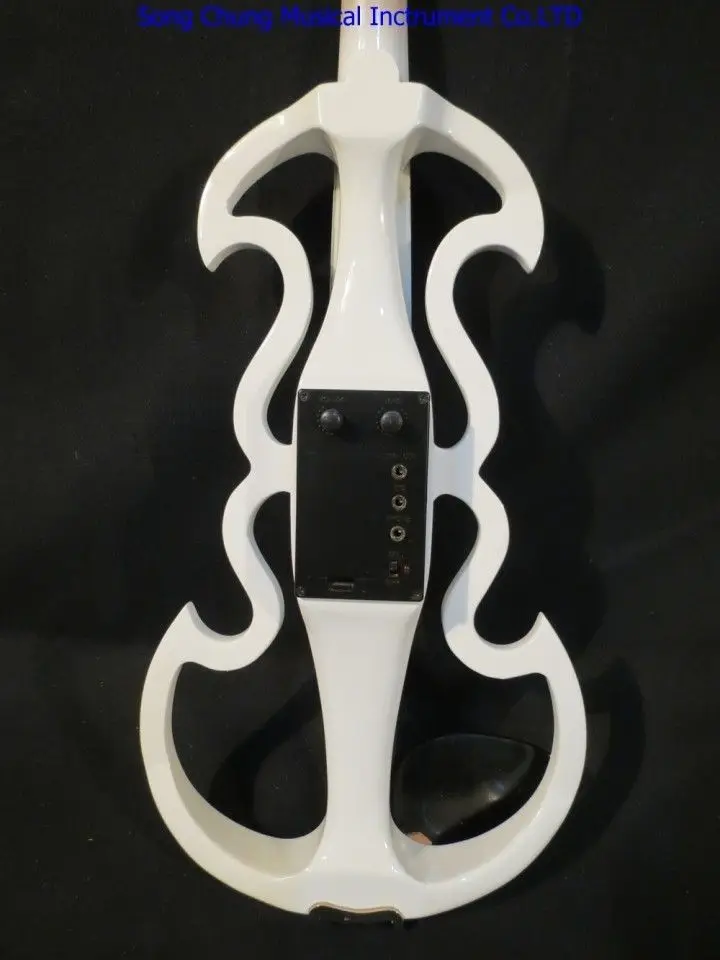 white Color SONG Brand streamline 4/4 electric violin solid wood | Спорт и развлечения