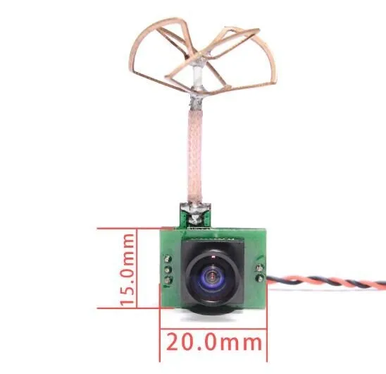 FPV 5 8G 48CH 25 MW VTX 1000TVL камера Встроенный передатчик с/без оболочки для RC Mini 90 мм