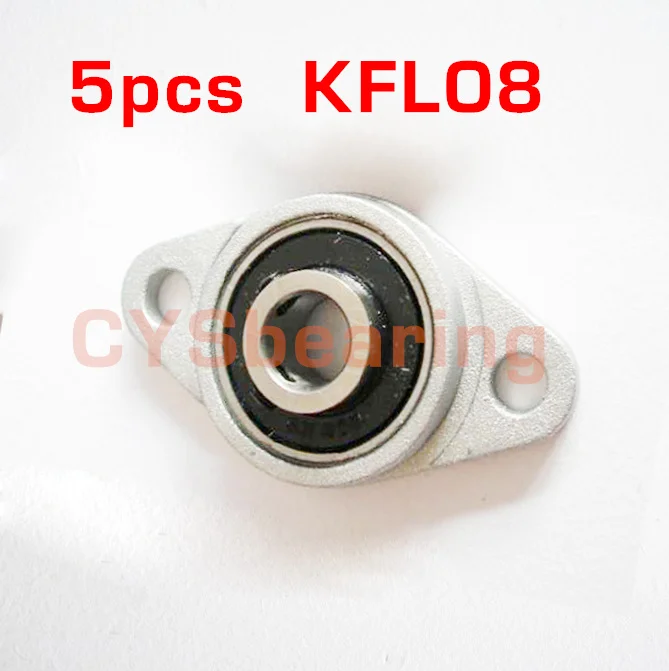 5 шт. 8 мм KFL08 FL08 опорный фланец подшипника|bearing flange|bearing bearingbearing 8mm |