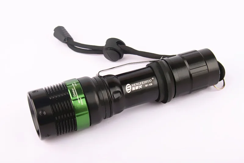 Shengfeihuo 109 портативный прожектор CREE XML T6 Отдых на природе Охота Фонари лампы 18650 или