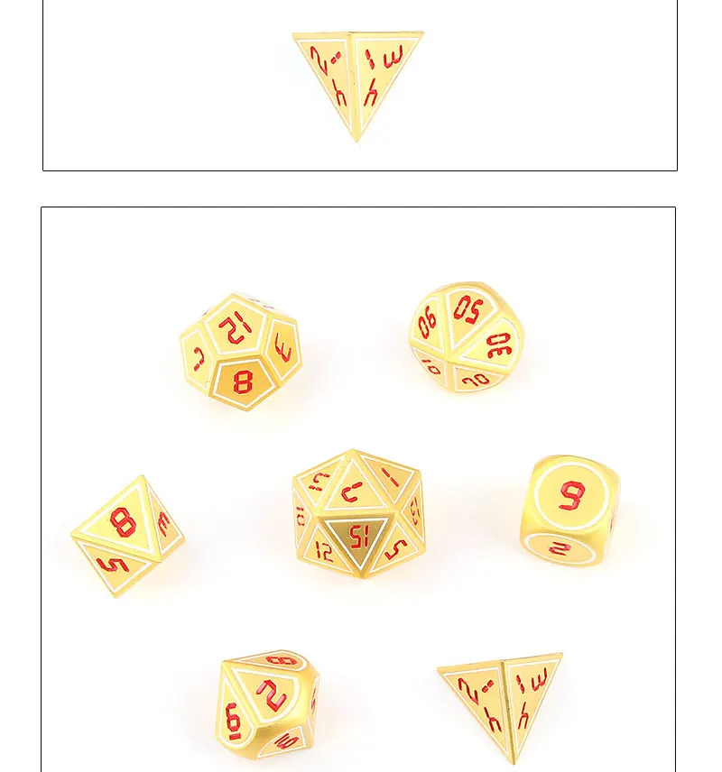 Dnd Dobbelstenen Metalen Rpg набор многогранных подземелий и драконов D20 10 8 12 Tafel игра Zinklegering Zilveren Digitale Dices Pa