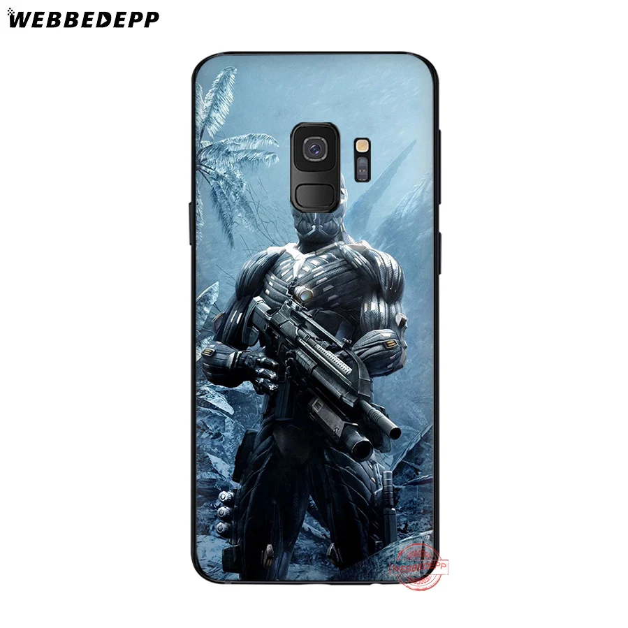 WEBBEDEPP Crysis 3 мягкий чехол для Samsung A6 A7 A8 A9 J6 2018 S6 S7 S8 S9 S10E S20 Ultra Note 8 9 10 Lite Plus | Мобильные