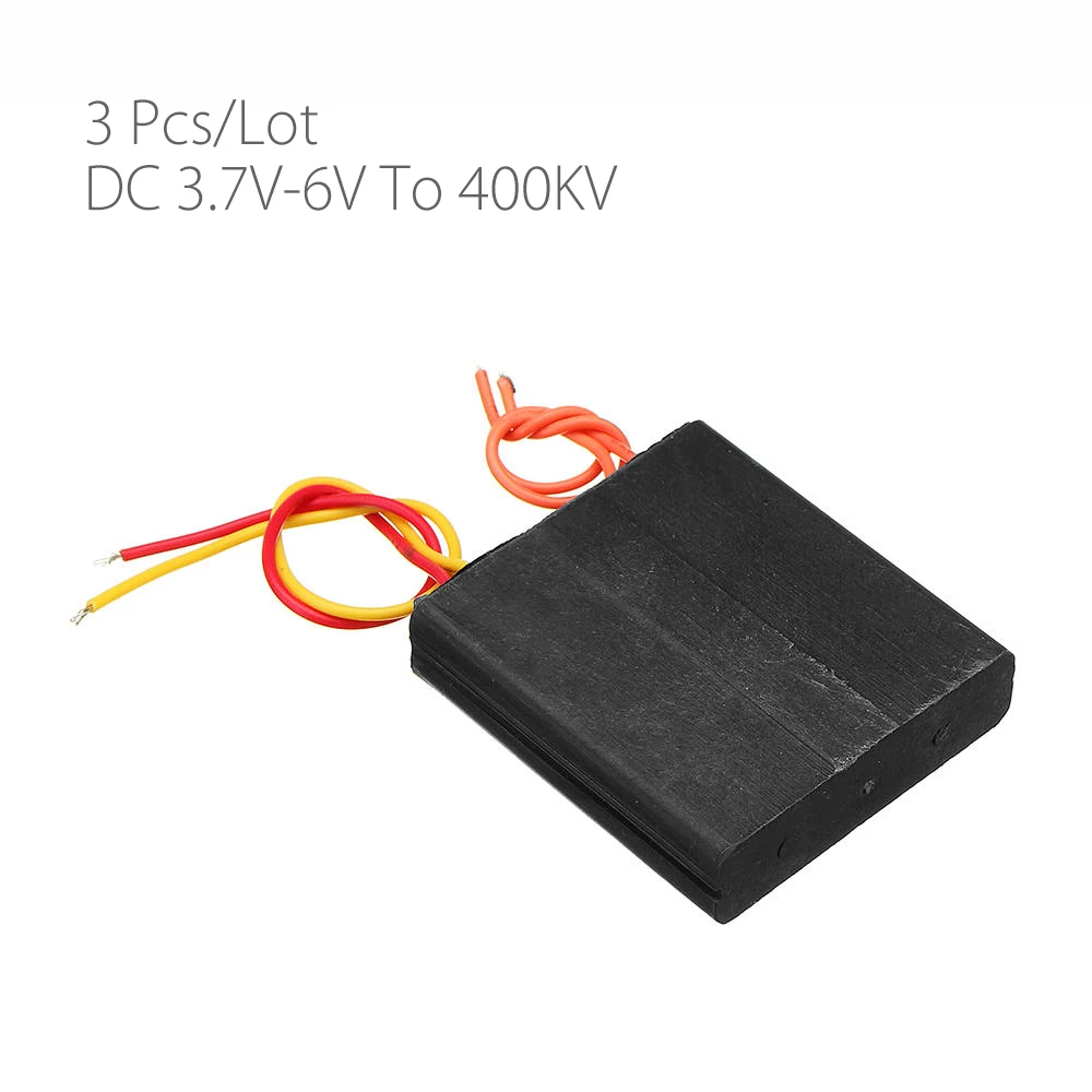

3Pcs/lot DC 3.7V-6V To 400KV Small Volume High Voltage Module