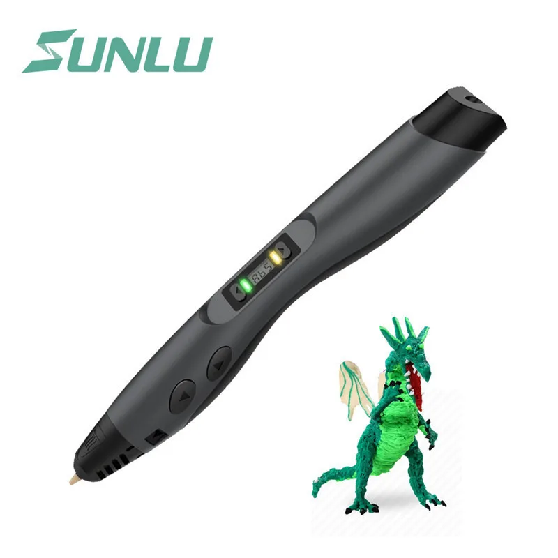 SUNLU Волшебная 3D Ручка SL 300 черные цветные 3d ручки с поддержкой PLA/ABS нити 1 75 мм для
