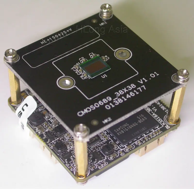 H.265 IPC (4.0MP) 1/3 &quot плата модуля для ip камеры видеонаблюдения Hi3516D с кабелем LAN + IRC 3MP CS