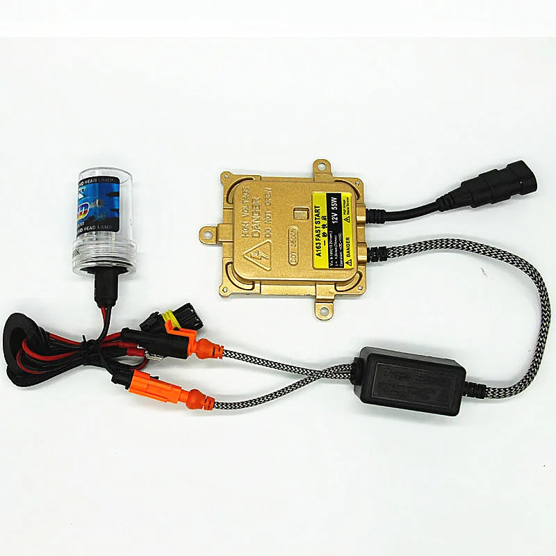 12В 55 Вт Ксеон H7 HID H4 Conversion Kit H1 H3 H11 9005 9006 hb3 hb4 лампы авто лампы фар 4300k 6000k 8000K
