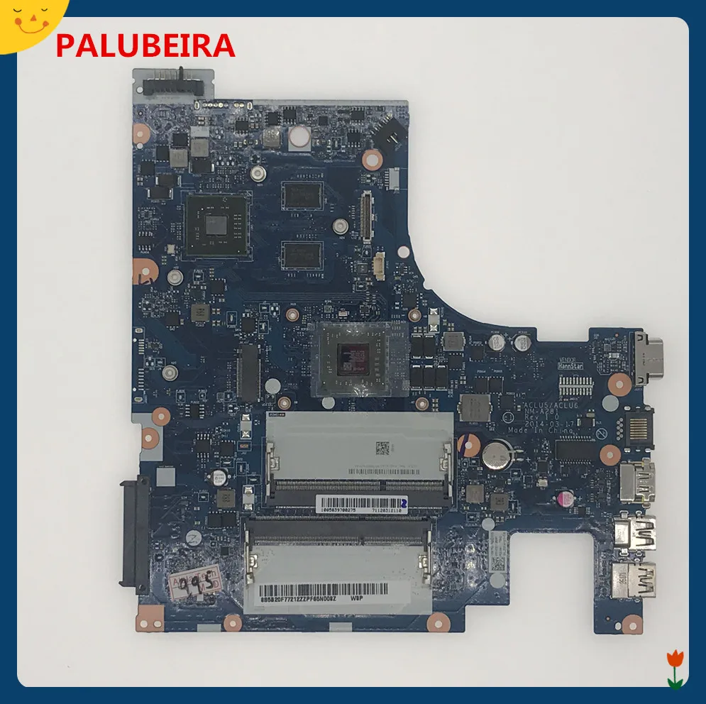 PALUBEIRA 15 дюймов материнская плата для ноутбука Lenovo G50 45 Материнская ACLU5/ACLU6 NM A281 (с A6