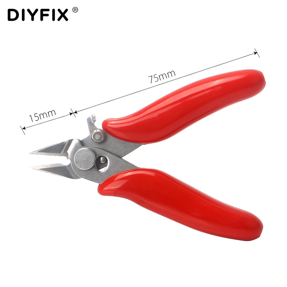 DIYFIX 3 5 &quotмини диагональные режущие плоскогубцы с проводным кабелем боковым