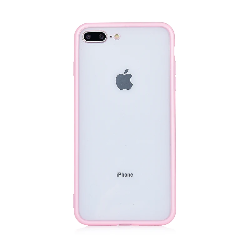Роскошный противоударный прозрачный Гибридный чехол для телефона iPhone 7 8 6 s