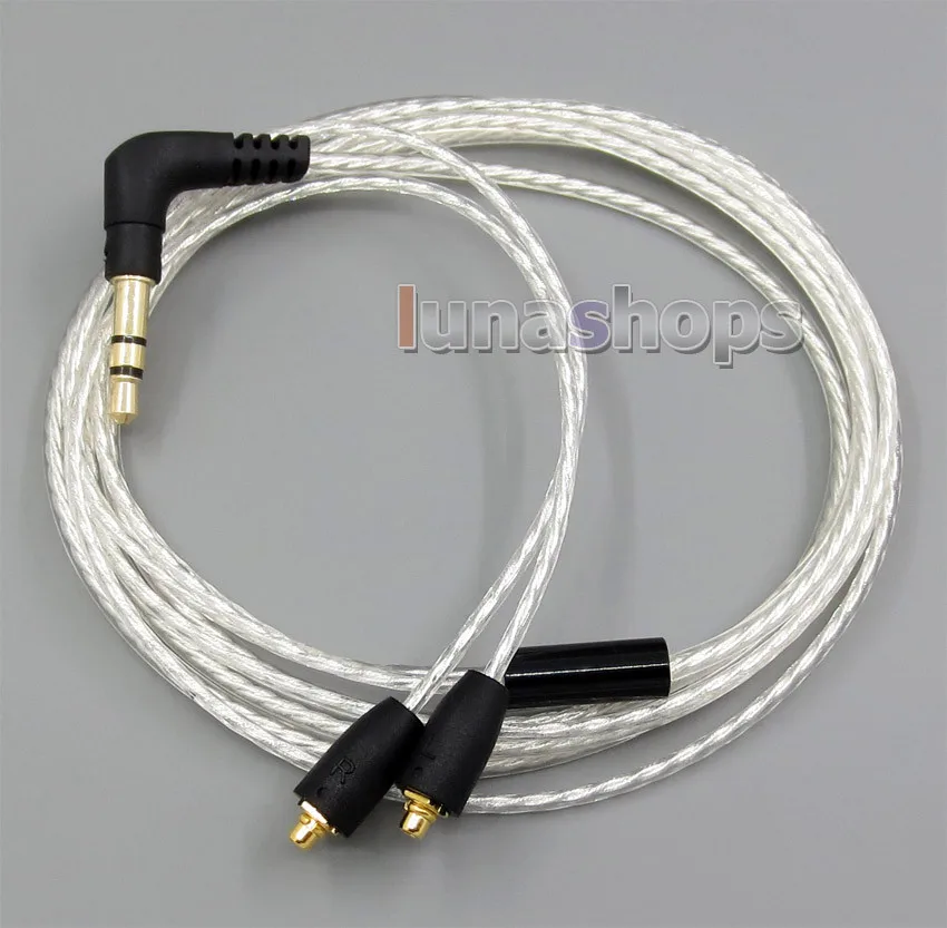 

Lightweight Pure Silver Plated OCC Cable For JVC HA-FX850 Fidue A83 LN005059
