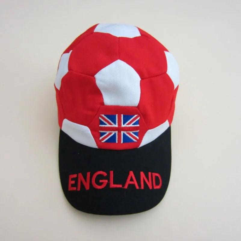 Бейсболки для мальчиков Англия Бразилия Немецкий футбол дизайн Супермен
