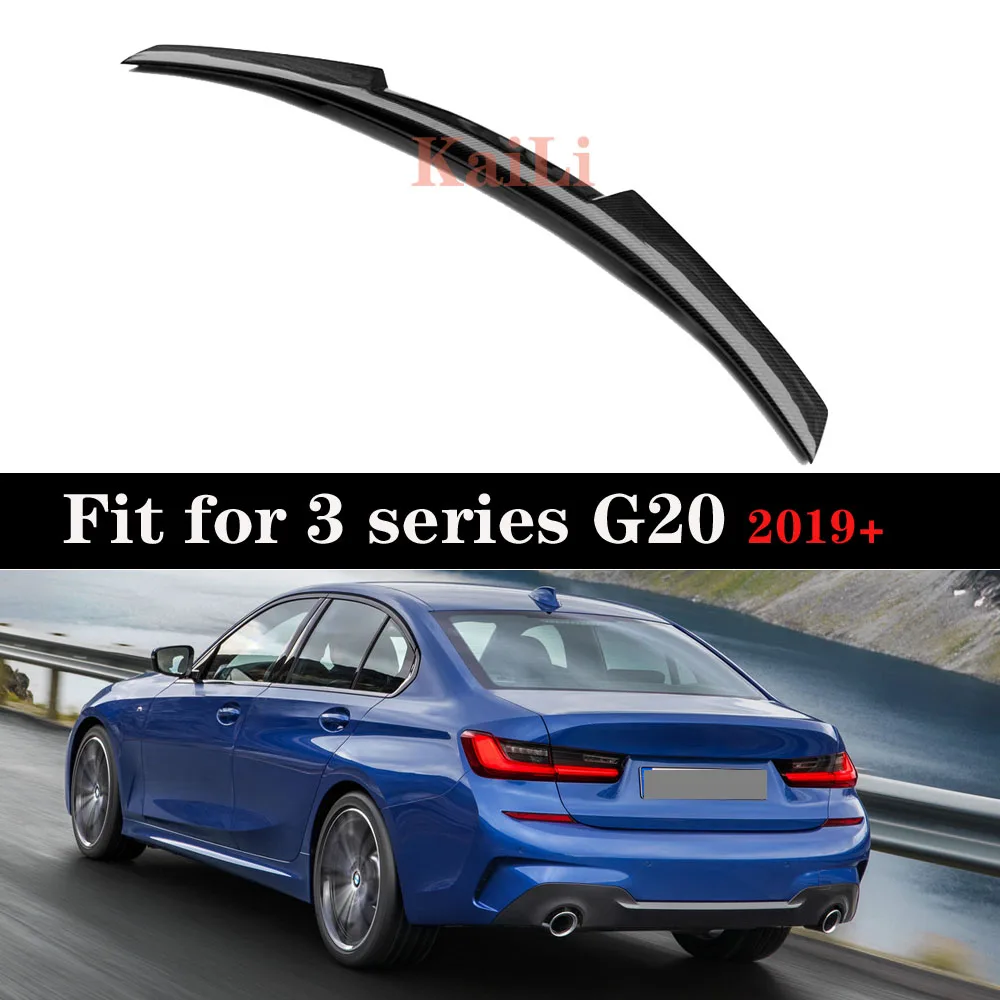 G20 карбоновые Спойлеры заднего вида для BMW 3 серии 320i 320d 2019 в стиле M4 крылья