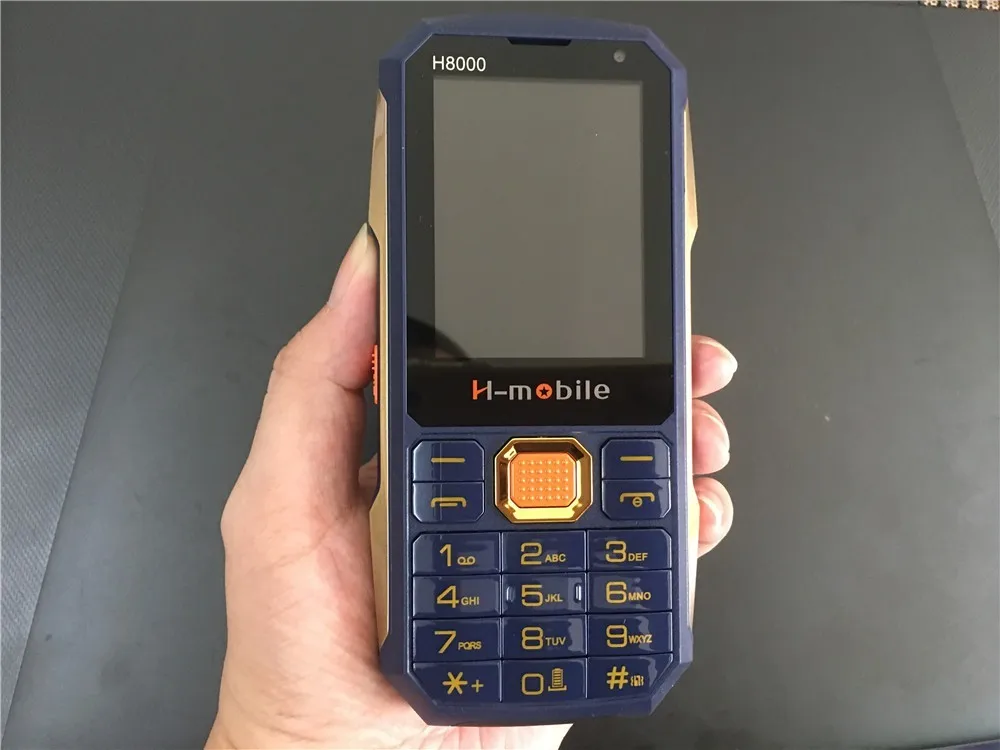 H8000 мобильный кнопочный телефон мощный 4 sim-карты Bluetooth фонарик MP3 радио клавиатура