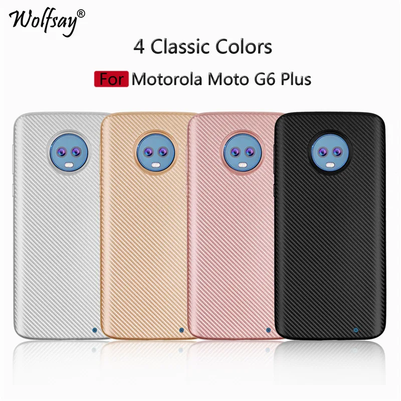 СПС чехол для телефона Moto G6 плюс Чехол 5 93 &quotуглеродного волокна мягкий TPU Motorola