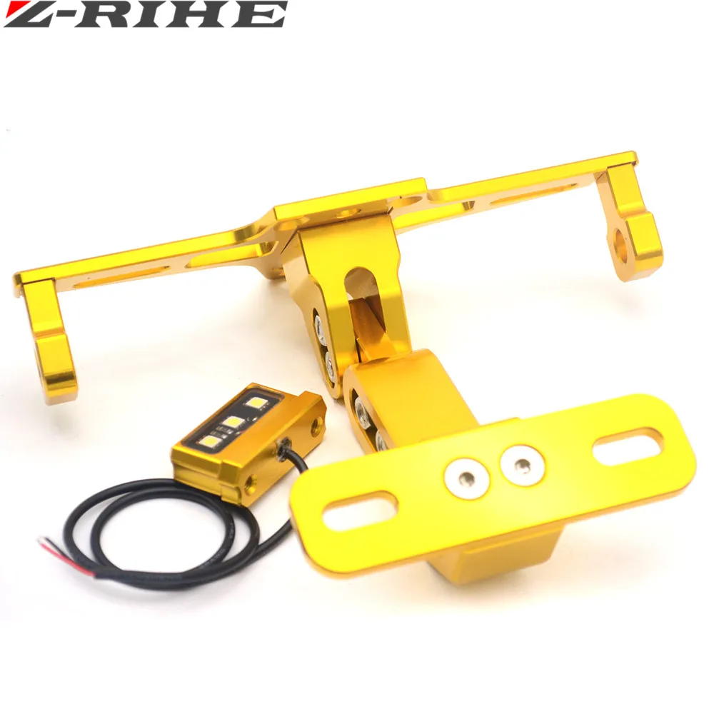 Мотоцикл части универсальный мотоцикл регулируемый угол Алюминиевый номерной