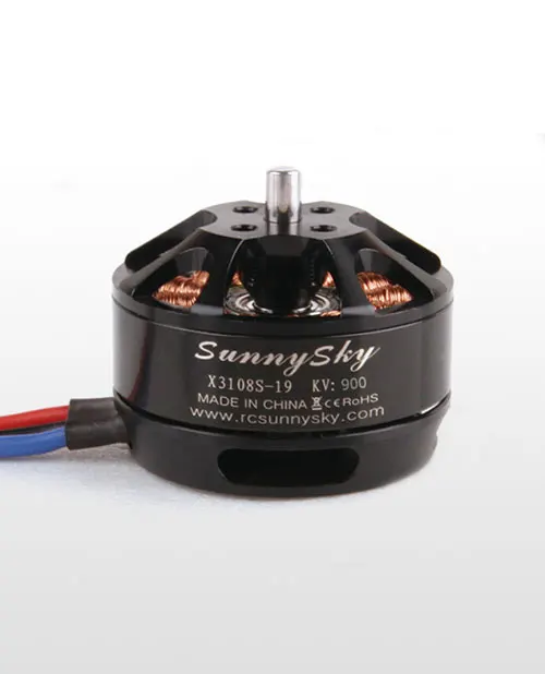 SUNNYSKY X3108S 720KV 900KV 325W 22A/30S 1 кг бесщеточный двигатель 3-4S эффективный вал дисковый двигатель для мультикоптера