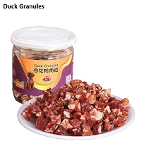 duck granules Новое поступление, собачьи закуски, свежая курица, говядина, утка, гранулы, сохраняют здоровье, маленькие, средние, большие собаки, еда, обучение, награда, чистые зубы - Цвет: duck granules