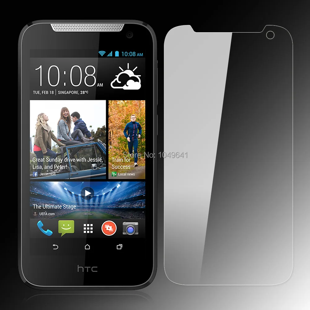 Закаленное стекло пленка для HTC Desire 310 высокое качество Взрывозащищенная